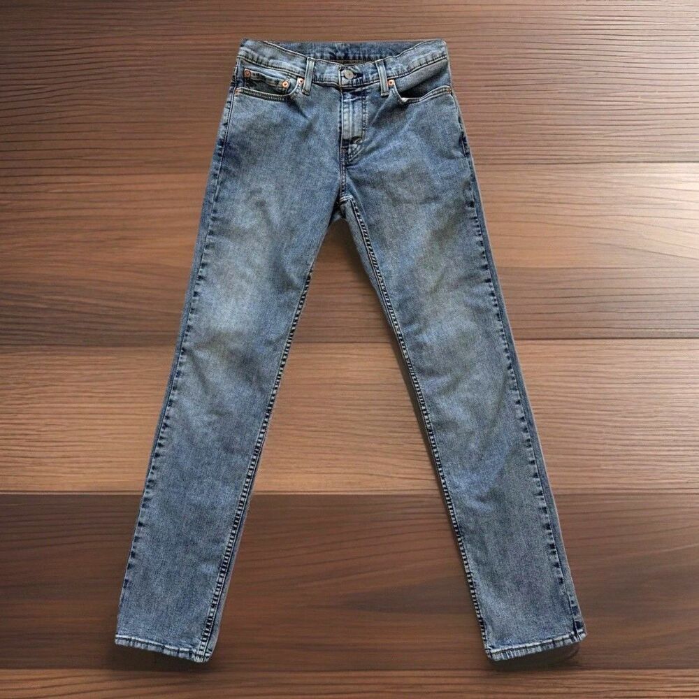 Levi’s 511 Mens Slim Fit Denim Blue Jeans Tag 29x32 Medium Wash 100% Cotton